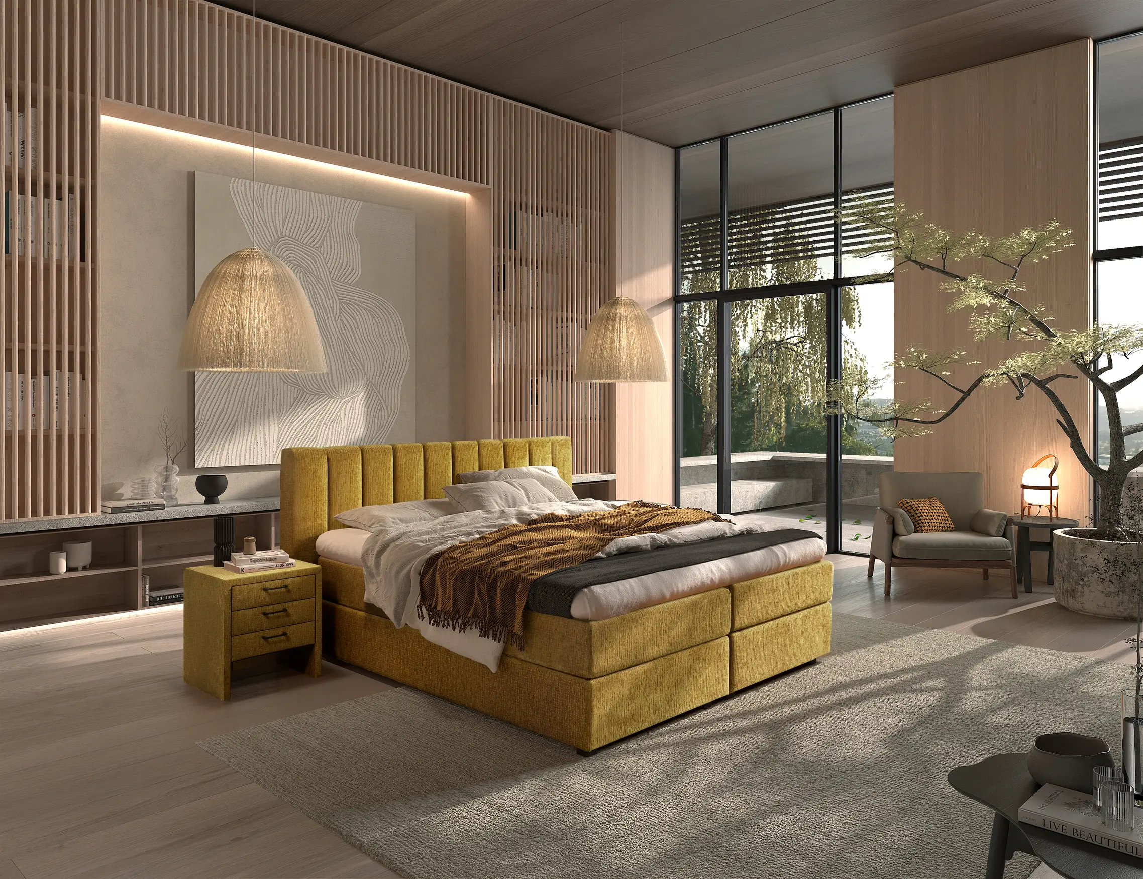 Boxspring Norma Bulge - Afbeelding 3