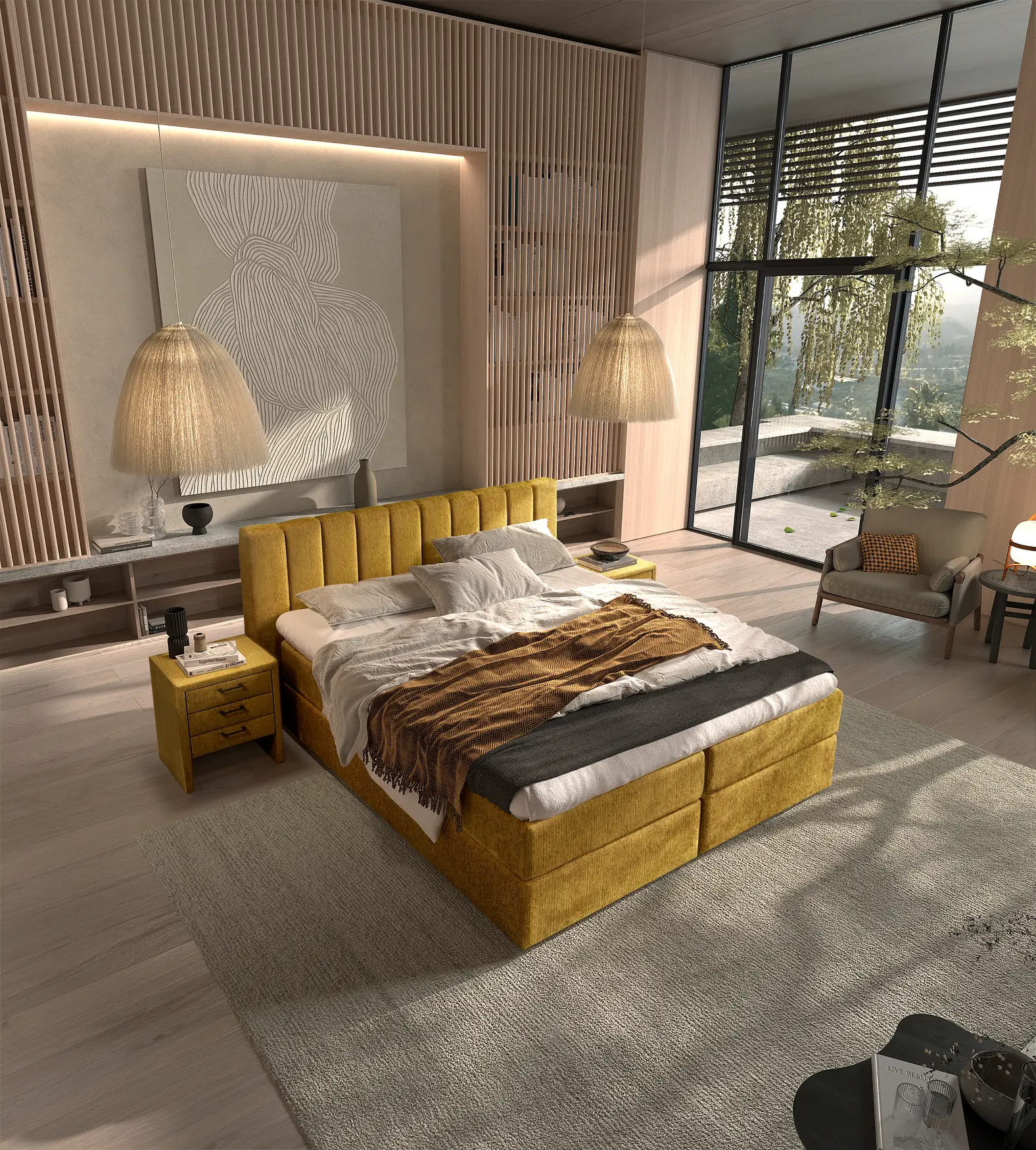 Boxspring Norma Bulge - Afbeelding 4