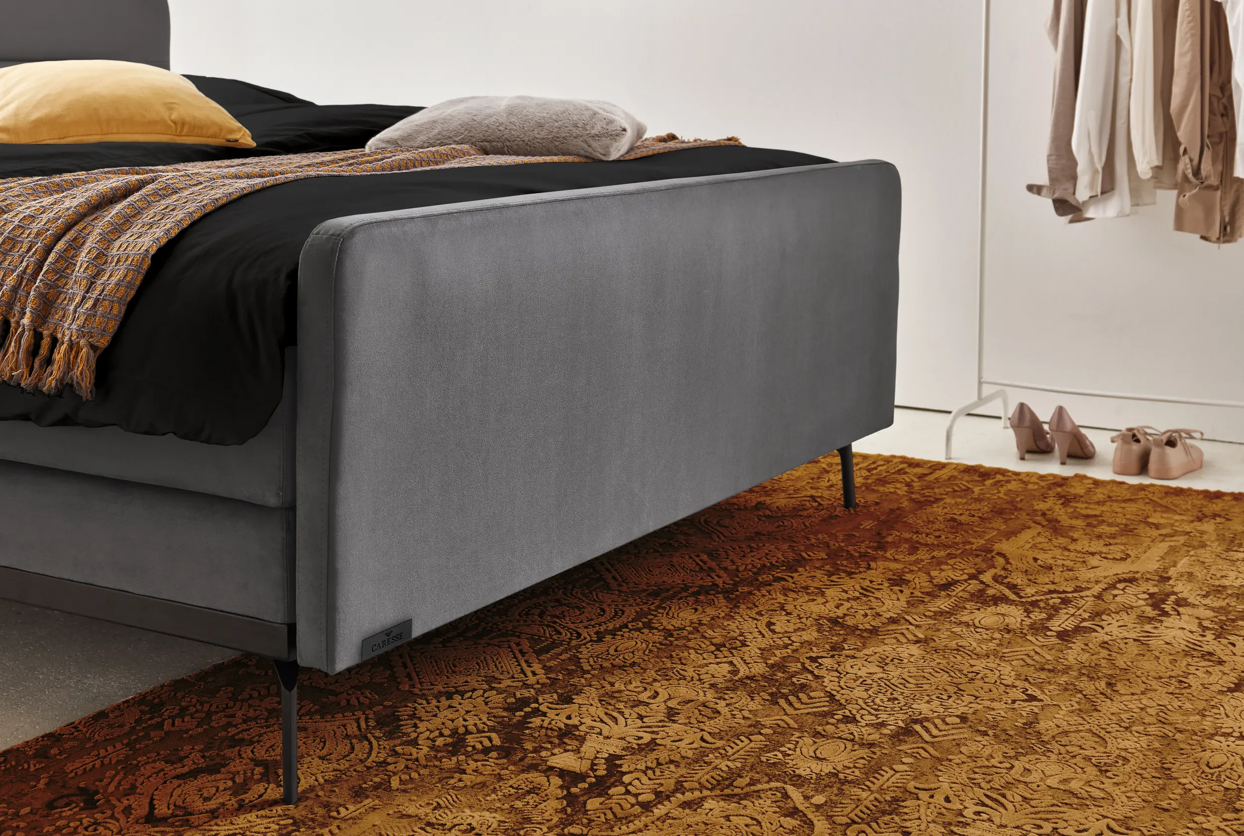 Boxspring Caresse 3010 elektrisch met voetbord - Afbeelding 3