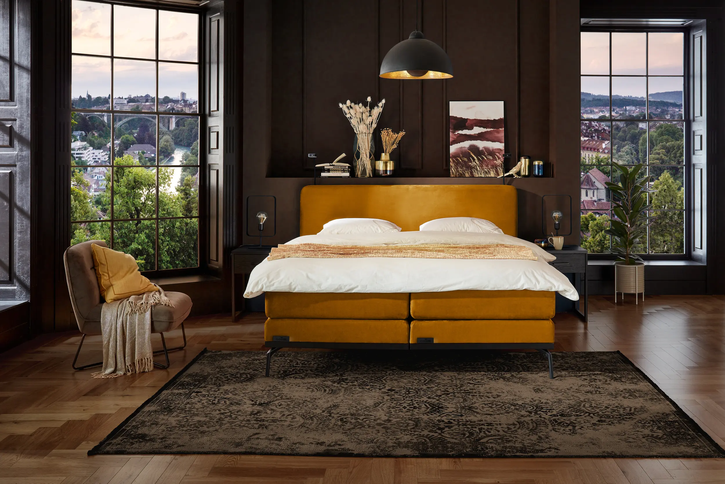 Boxspring Caresse 3050 vlak - Afbeelding 2