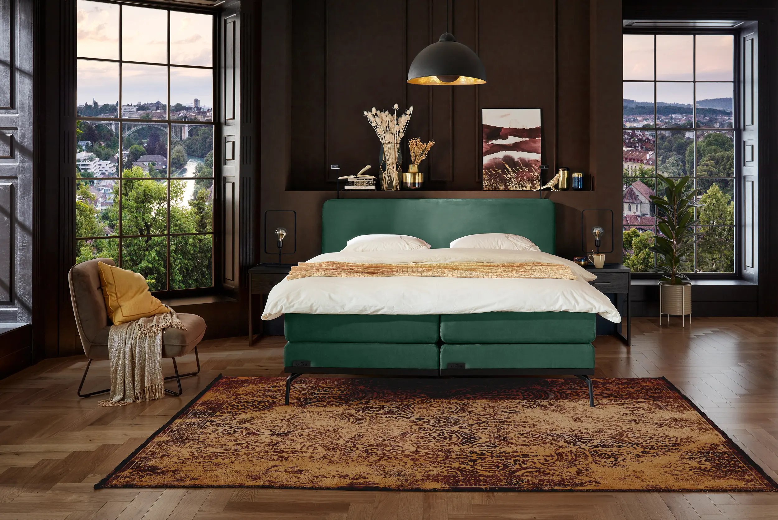 Boxspring Caresse 3050 vlak - Afbeelding 4