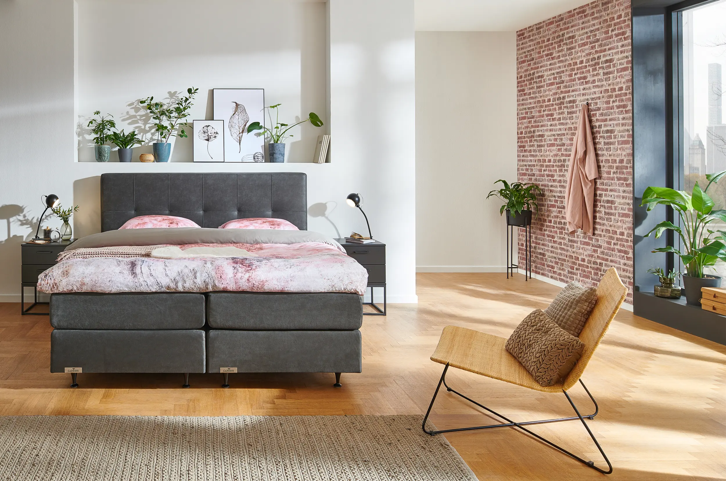 Boxspring Caresse 7050 vlak - Afbeelding 2