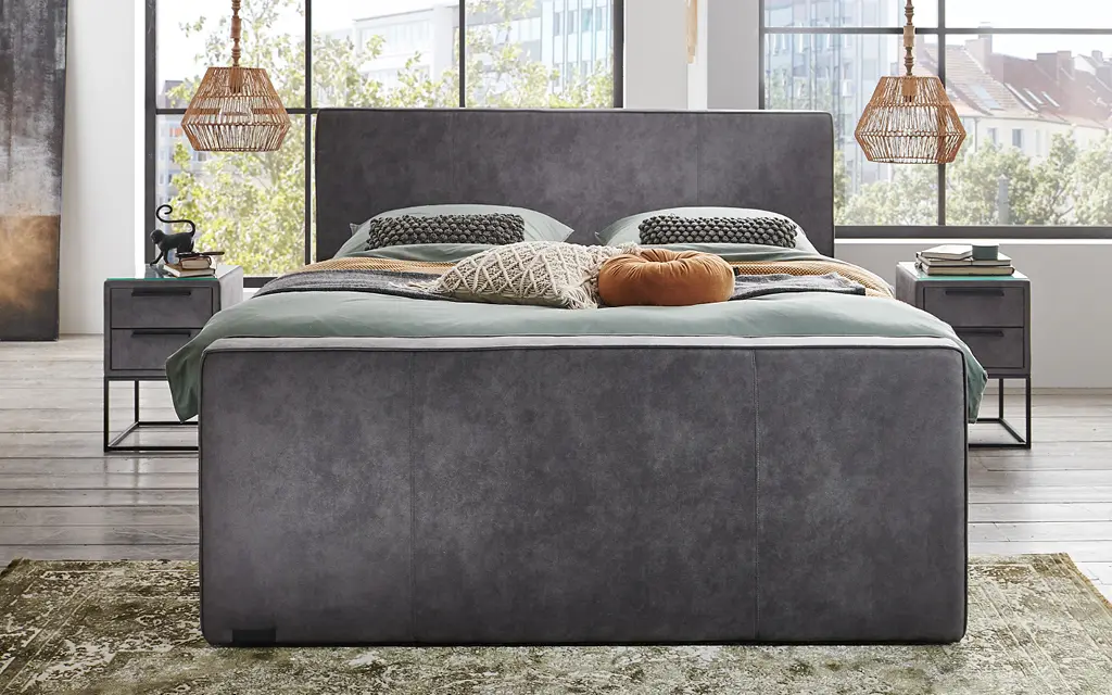 Boxspring Caresse 6060 incl voetbord vlak - Afbeelding 3