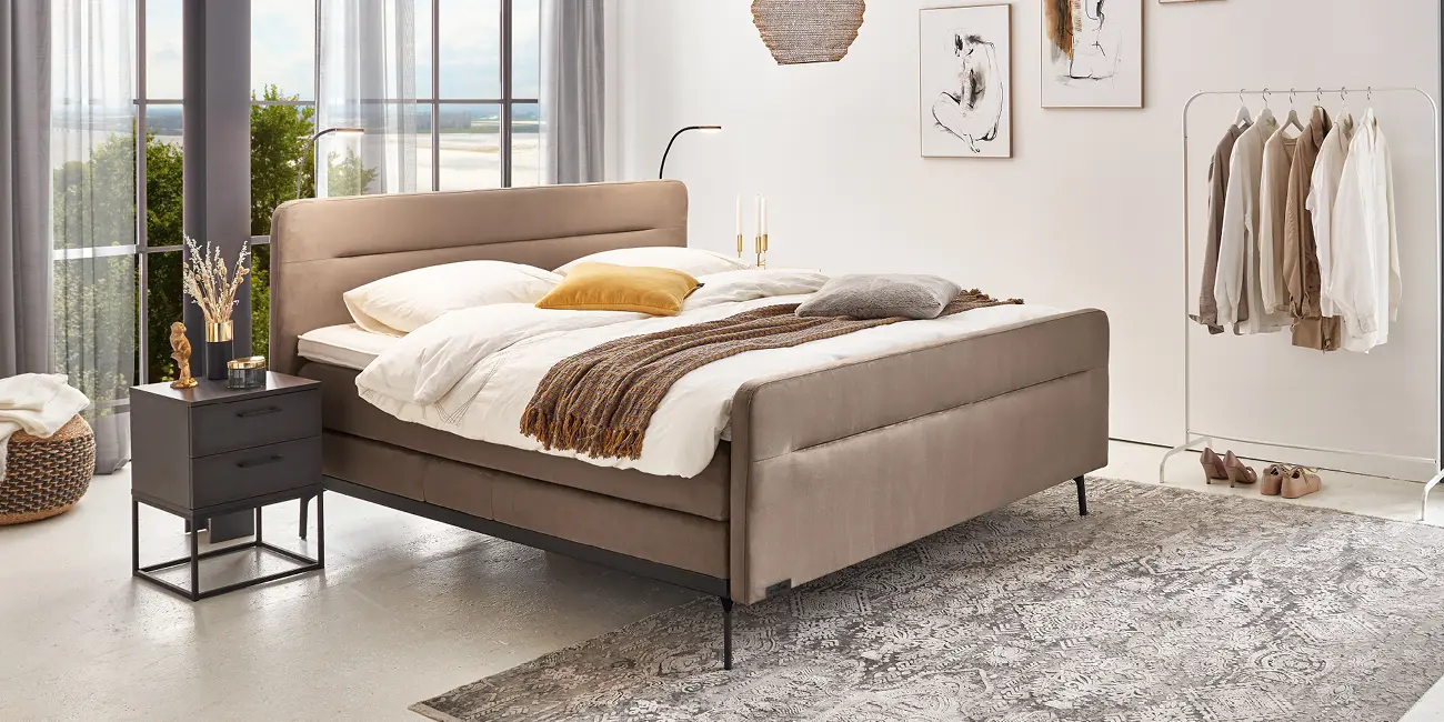 Boxspring Caresse 3360 vlak