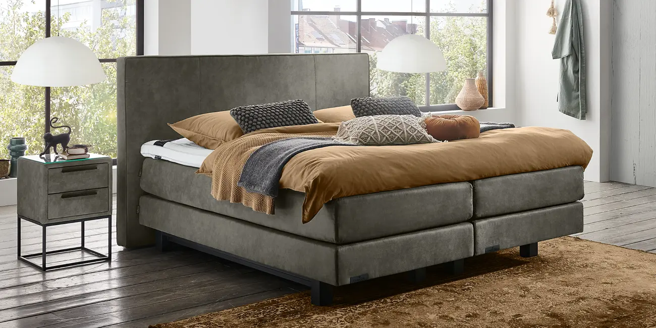 Boxspring Caresse 6050 vlak - Afbeelding 2