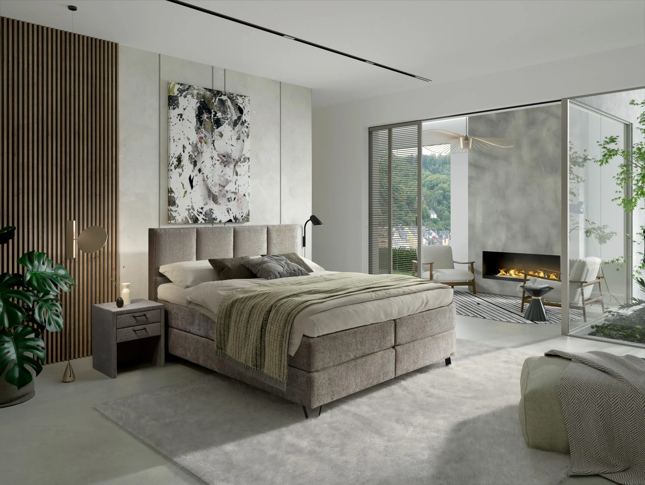 Boxspring Norma Square