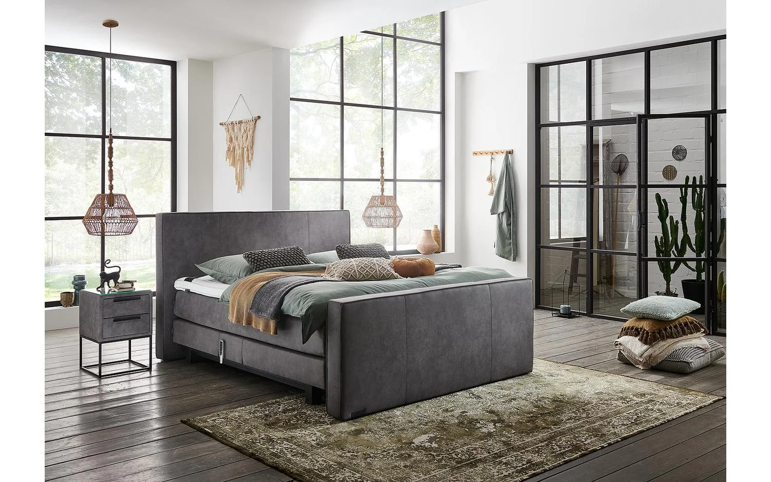 Boxspring Caresse 6010 Elektrisch incl voetbord