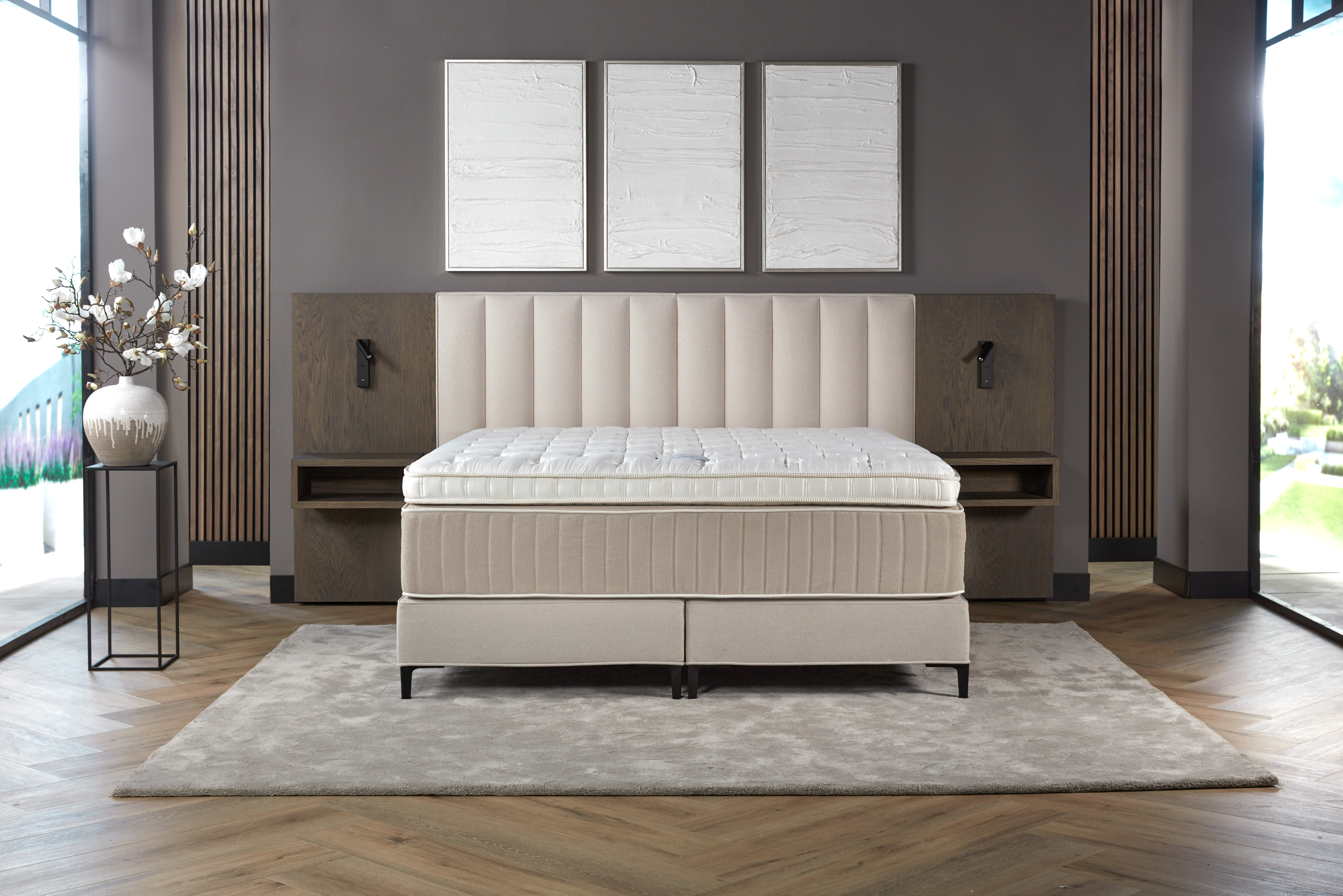 Boxspring Serta Tube Wood - Afbeelding 2