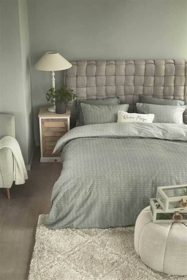 Riviera Maison Bambu Grey Green 240x200cm