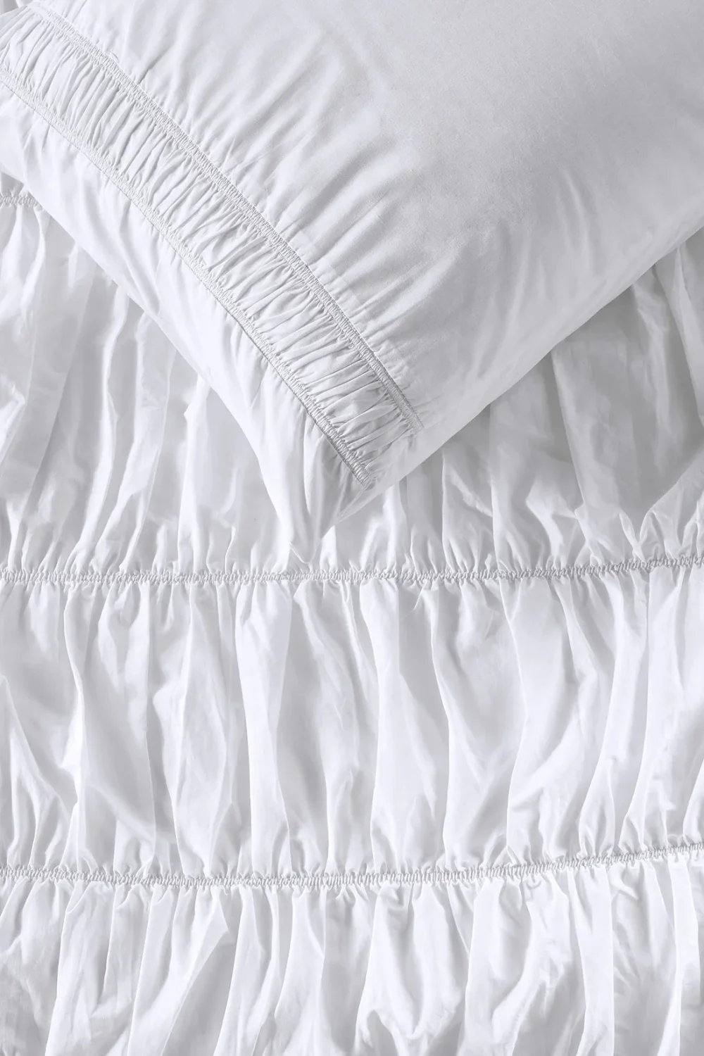 Riviera Maison Ruffle White 140x200cm - Afbeelding 2