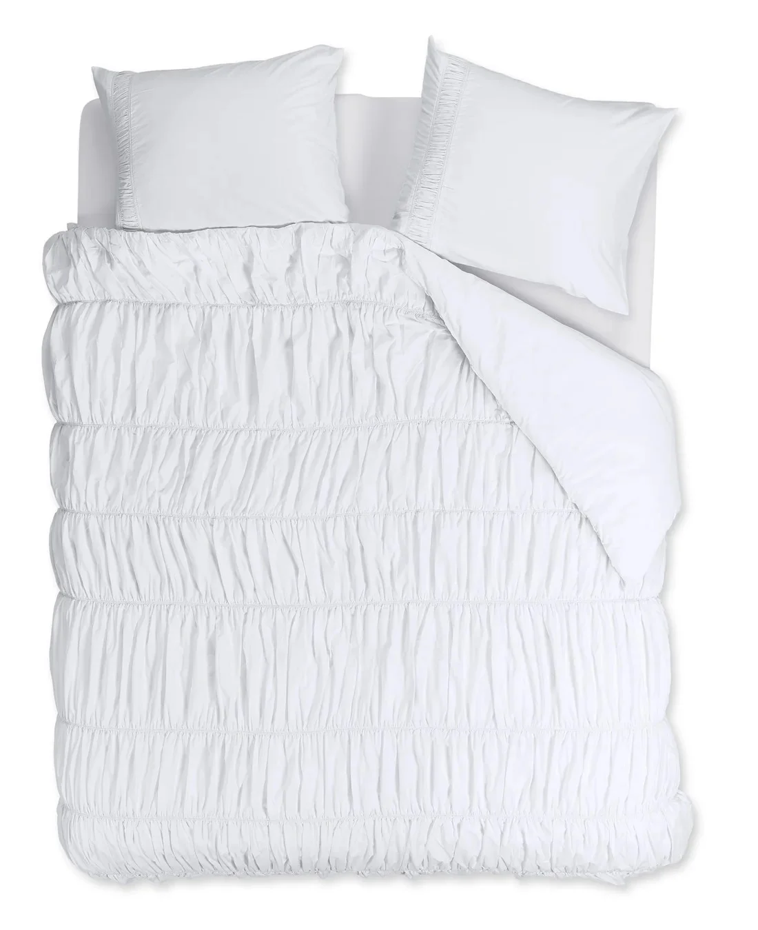 Riviera Maison Ruffle White 140x200cm - Afbeelding 3