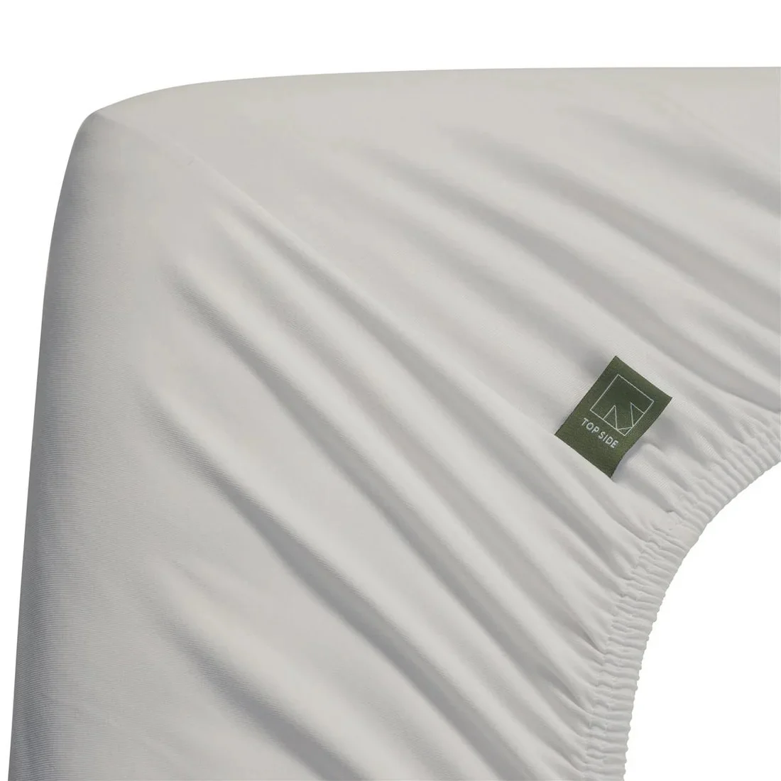 Hoeslaken matras Jersey str. DD 180x200cm wit