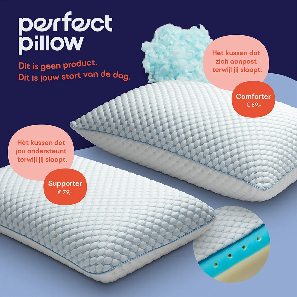 Hoofdkussen Perfect Pillow Comforter 60x50cm - Afbeelding 5