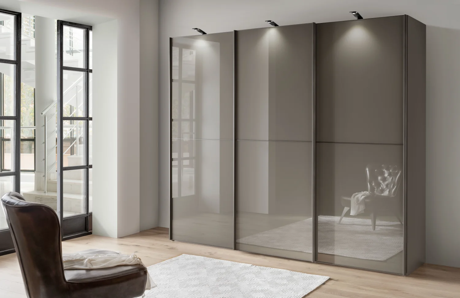 Linnenkast Florida Front glas.